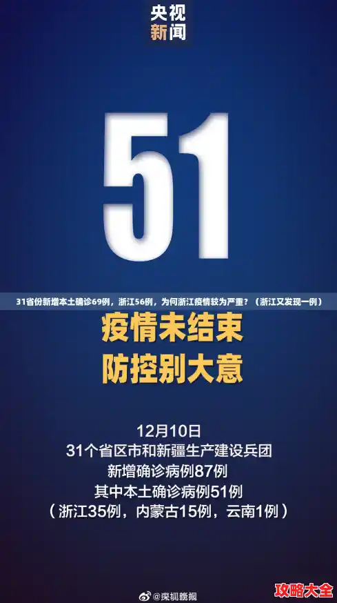 31省份新增本土确诊69例，浙江56例，为何浙江疫情较为严重？（浙江又发现一例）