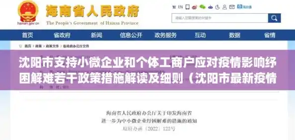 沈阳市支持小微企业和个体工商户应对疫情影响纾困解难若干政策措施解读及细则(沈阳市最新疫情报道) 沈阳市支持小微企业和个体工商户应对疫情影响纾困解难若干政策措施解读及细则(沈阳市最新疫情报道)