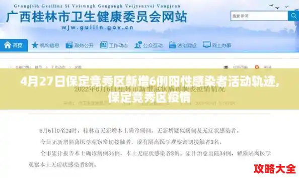 4月27日保定竞秀区新增6例阳性感染者活动轨迹,保定竞秀区疫情