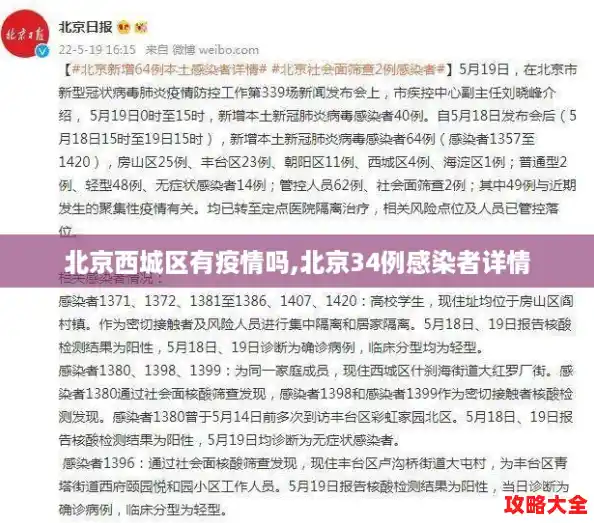 北京西城区有疫情吗,北京34例感染者详情 北京西城区有疫情吗,北京34例感染者详情