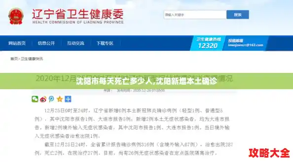 沈阳市每天死亡多少人,沈阳新增本土确诊 沈阳市每天死亡多少人,沈阳新增本土确诊