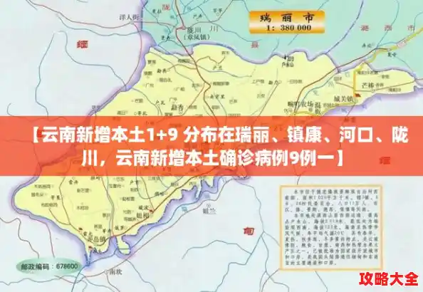 【云南新增本土1+9 分布在瑞丽、镇康、河口、陇川，云南新增本土确诊病例9例一】