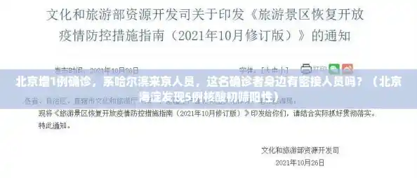 北京增1例确诊,系哈尔滨来京人员,这名确诊者身边有密接人员吗?(北京海淀发现5例核酸初筛阳性) 北京增1例确诊,系哈尔滨来京人员,这名确诊者身边有密接人员吗?(北京海淀发现5例核酸初筛阳性)