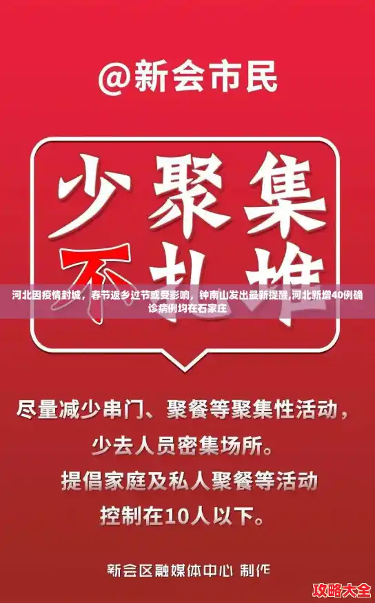 河北因疫情封城,春节返乡过节或受影响,钟南山发出最新提醒,河北新增40例确诊病例均在石家庄 河北因疫情封城,春节返乡过节或受影响,钟南山发出最新提醒,河北新增40例确诊病例均在石家庄