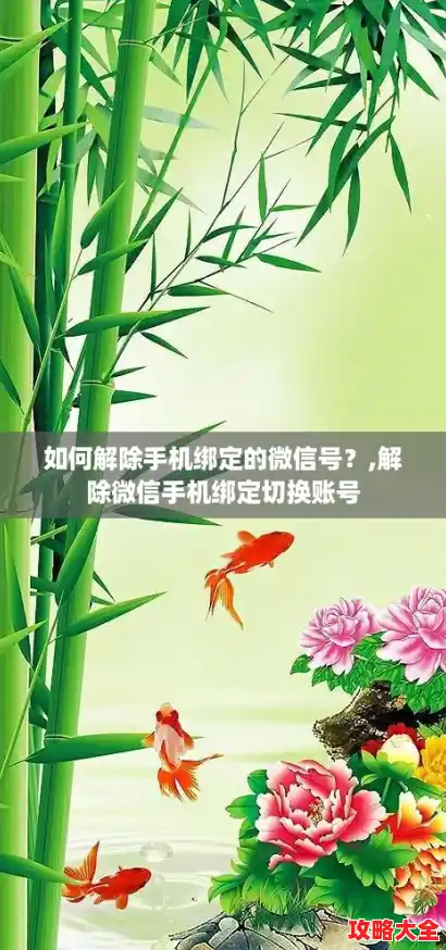 如何解除手机绑定的微信号？,解除微信手机绑定切换账号