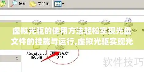 虚拟光驱的使用方法轻松实现光盘文件的挂载与运行,虚拟光驱实现光盘映像文件挂载管理