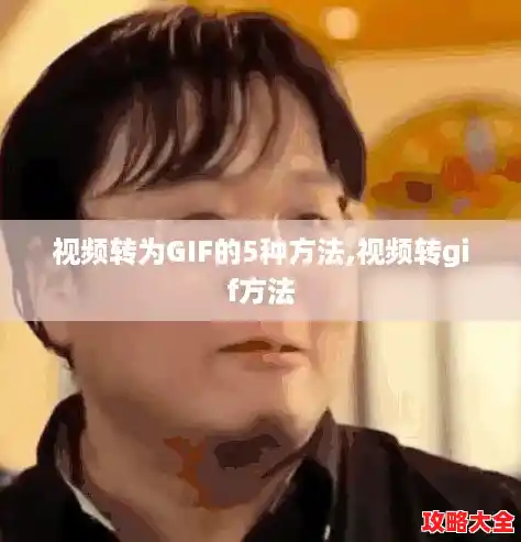 视频转为GIF的5种方法,视频转gif方法