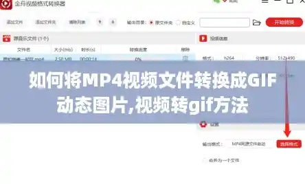如何将MP4视频文件转换成GIF动态图片,视频转gif方法
