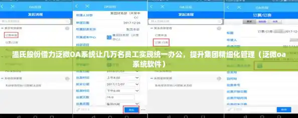 温氏股份借力泛微OA系统让几万名员工实现统一办公，提升集团精细化管理（泛微oa系统软件）
