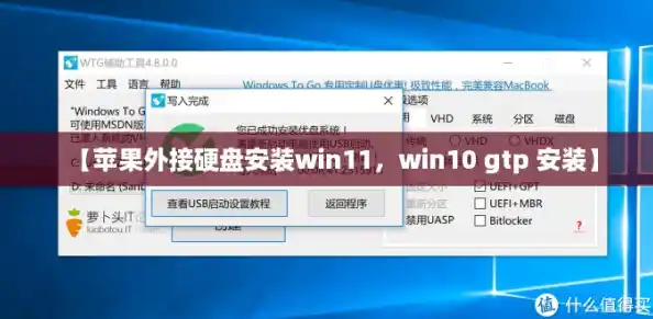 【苹果外接硬盘安装win11，win10 gtp 安装】