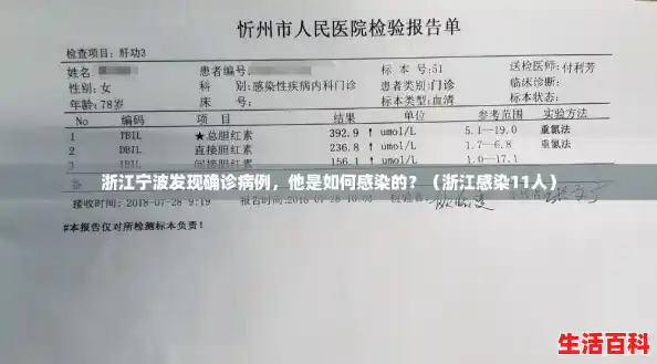 浙江宁波发现确诊病例,他是如何感染的?(浙江感染11人) 浙江宁波发现确诊病例,他是如何感染的?(浙江感染11人)