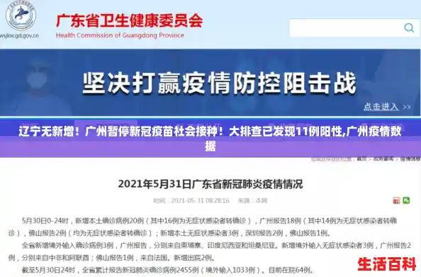 辽宁无新增！广州暂停新冠疫苗社会接种！大排查已发现11例阳性,广州疫情数据