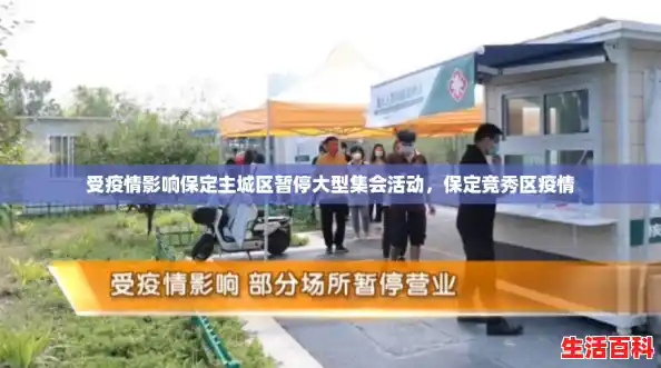 受疫情影响保定主城区暂停大型集会活动，保定竞秀区疫情