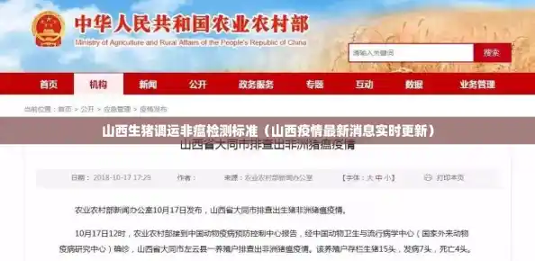 山西生猪调运非瘟检测标准(山西疫情最新消息实时更新) 山西生猪调运非瘟检测标准(山西疫情最新消息实时更新)