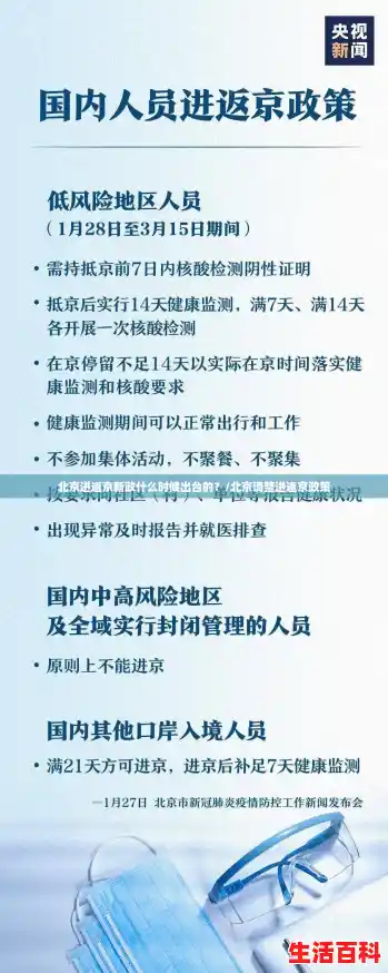 北京进返京新政什么时候出台的？/北京调整进返京政策