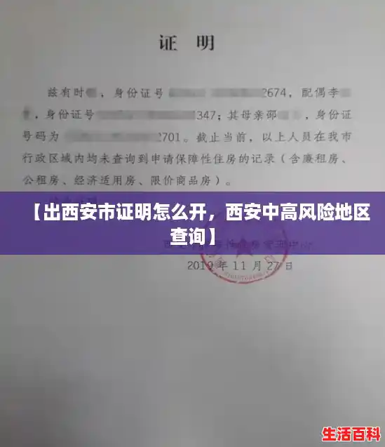 【出西安市证明怎么开,西安中高风险地区查询】 【出西安市证明怎么开,西安中高风险地区查询】