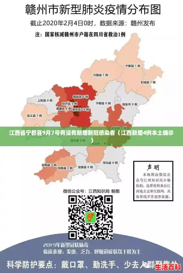 江西省宁都县9月7号有没有新增新冠感染者（江西新增4例本土确诊）