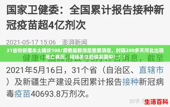 31省份新增本土确诊108/疫情最新消息重要消息，时隔280多天河北出现死亡病历，持续关注后续发展中！！！