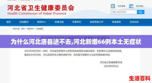 为什么河北唐县进不去,河北新增66例本土无症状