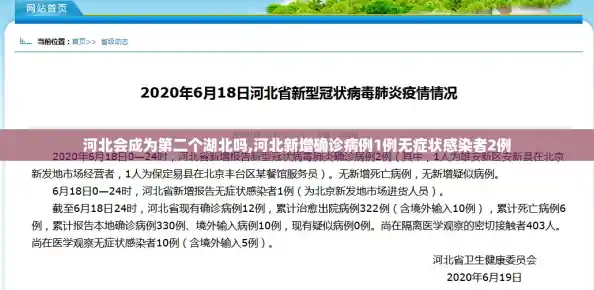 河北会成为第二个湖北吗,河北新增确诊病例1例无症状感染者2例
