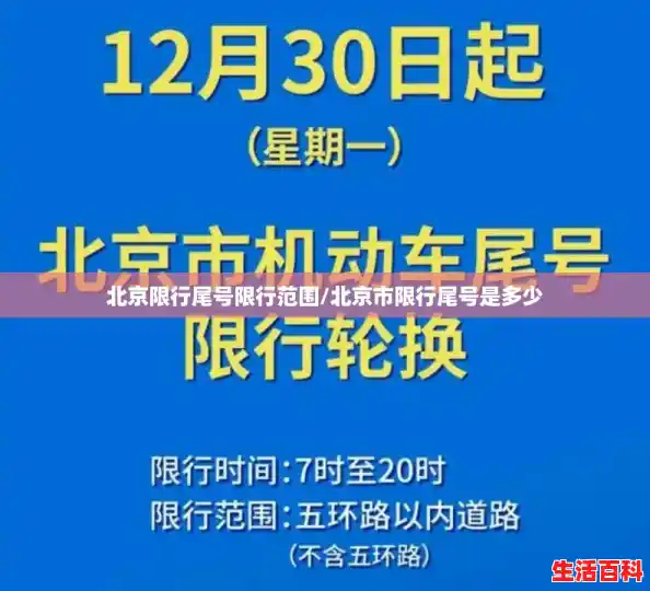北京限行尾号限行范围/北京市限行尾号是多少 北京限行尾号限行范围/北京市限行尾号是多少