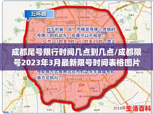 成都尾号限行时间几点到几点/成都限号2023年3月最新限号时间表格图片