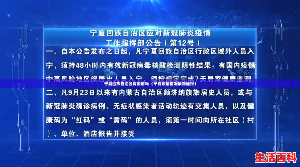 宁夏回族自治区有疫情吗（宁夏疫情情况最新通报）