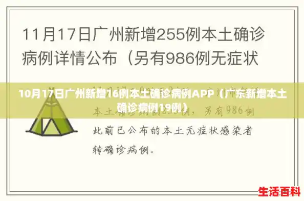 10月17日广州新增16例本土确诊病例APP（广东新增本土确诊病例19例）
