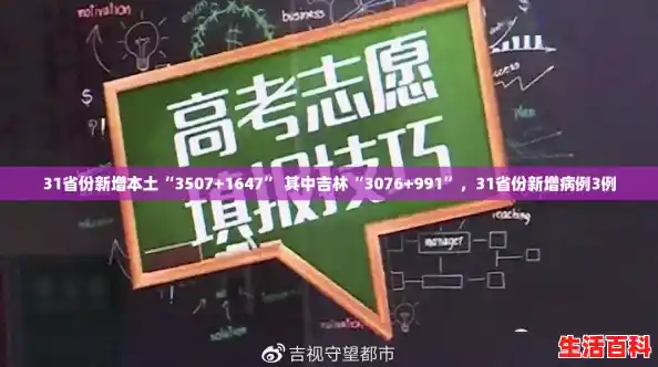 31省份新增本土“3507+1647” 其中吉林“3076+991”，31省份新增病例3例