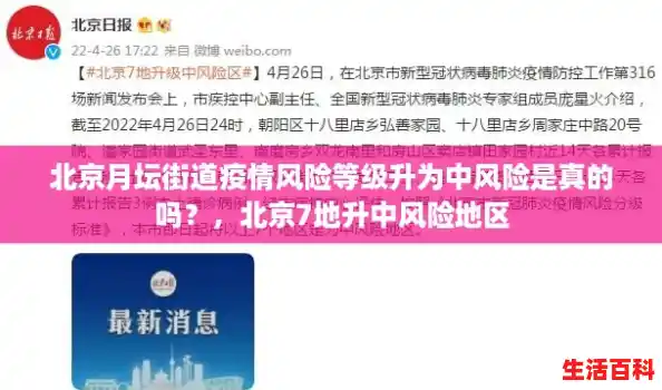北京月坛街道疫情风险等级升为中风险是真的吗？，北京7地升中风险地区