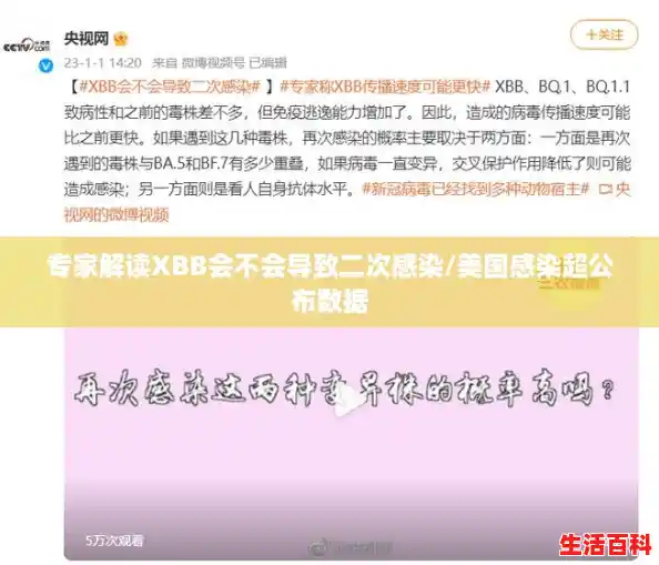 专家解读XBB会不会导致二次感染/美国感染超公布数据