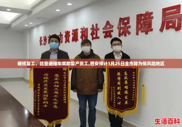 硬核复工，比亚迪抽车奖励复产员工,西安预计1月25日全市降为低风险地区