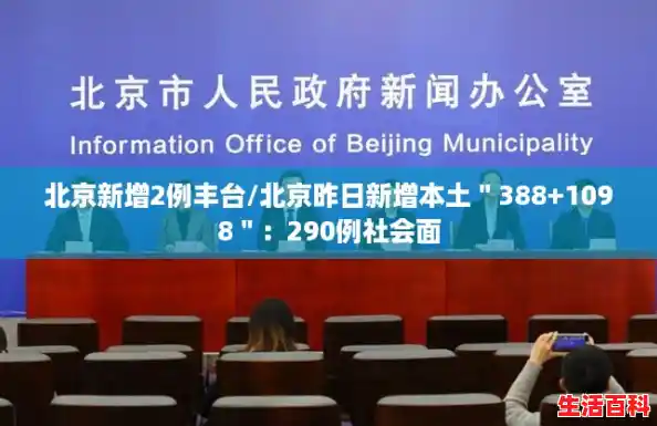 北京新增2例丰台/北京昨日新增本土＂388+1098＂：290例社会面