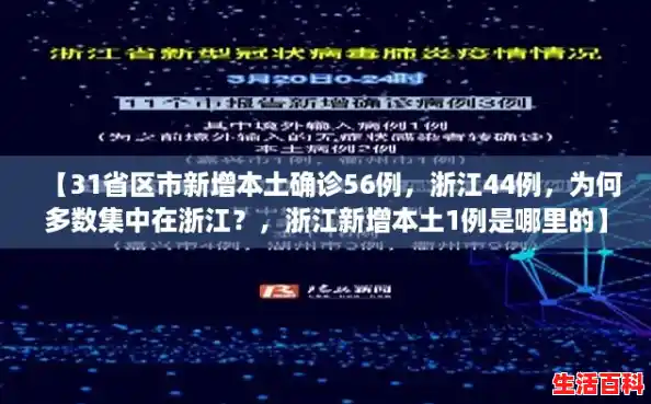 【31省区市新增本土确诊56例，浙江44例，为何多数集中在浙江？，浙江新增本土1例是哪里的】