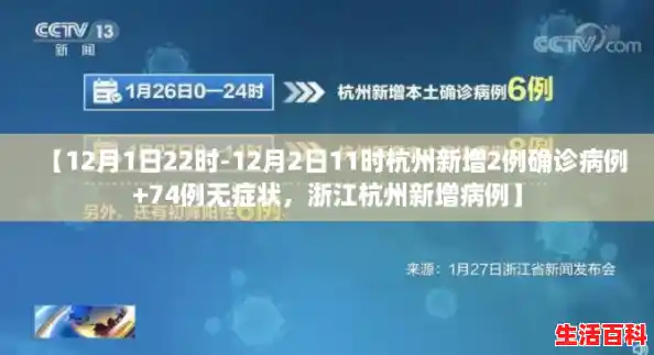 【12月1日22时-12月2日11时杭州新增2例确诊病例+74例无症状，浙江杭州新增病例】