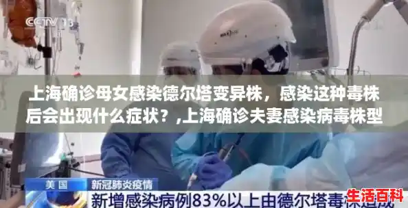 上海确诊母女感染德尔塔变异株，感染这种毒株后会出现什么症状？,上海确诊夫妻感染病毒株型为德尔塔