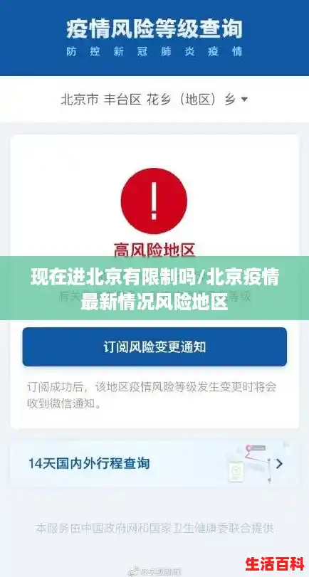 现在进北京有限制吗/北京疫情最新情况风险地区