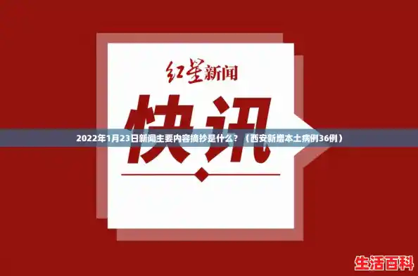 2022年1月23日新闻主要内容摘抄是什么？（西安新增本土病例36例）
