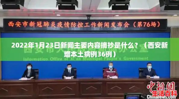 2022年1月23日新闻主要内容摘抄是什么？（西安新增本土病例36例）
