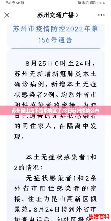 苏州昆山是不是疫情区了,今日苏州疫情公布 苏州昆山是不是疫情区了,今日苏州疫情公布