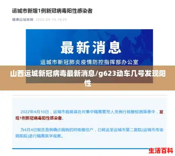 山西运城新冠病毒最新消息/g623动车几号发现阳性 山西运城新冠病毒最新消息/g623动车几号发现阳性