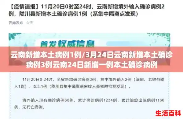 云南新增本土病例1例/3月24日云南新增本土确诊病例3例云南24日新增一例本土确诊病例 云南新增本土病例1例/3月24日云南新增本土确诊病例3例云南24日新增一例本土确诊病例