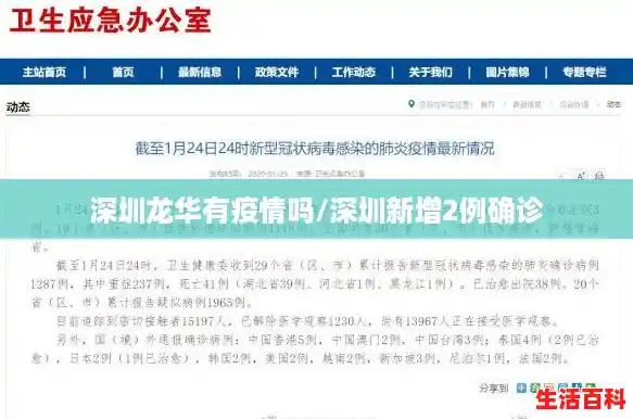 深圳龙华有疫情吗/深圳新增2例确诊