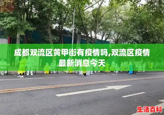 成都双流区黄甲街有疫情吗,双流区疫情最新消息今天