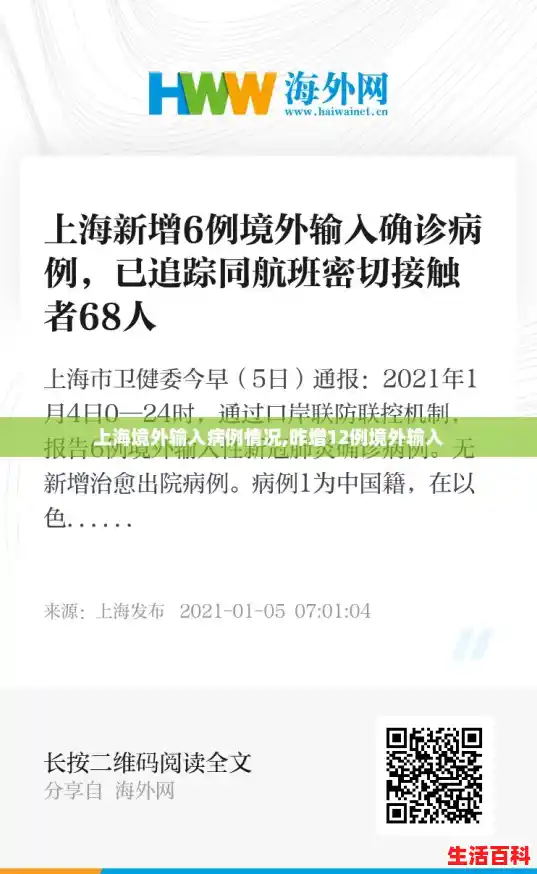 上海境外输入病例情况,昨增12例境外输入 上海境外输入病例情况,昨增12例境外输入