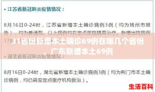 31省份新增本土确诊69例在哪几个省份，广东新增本土69例