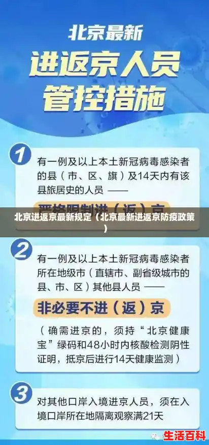 北京进返京最新规定(北京最新进返京防疫政策) 北京进返京最新规定(北京最新进返京防疫政策)