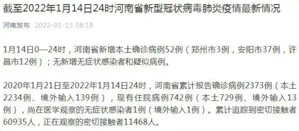 【今年河南疫情什么时候开始的，河南郑州新增确诊病例】