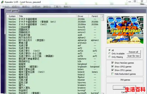 WinKawaks街机模拟器194游戏/经典街机模拟器游戏合集