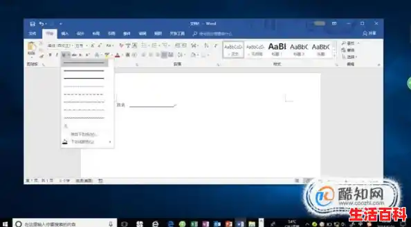 word打字不显示/怎样在word中打出横线？